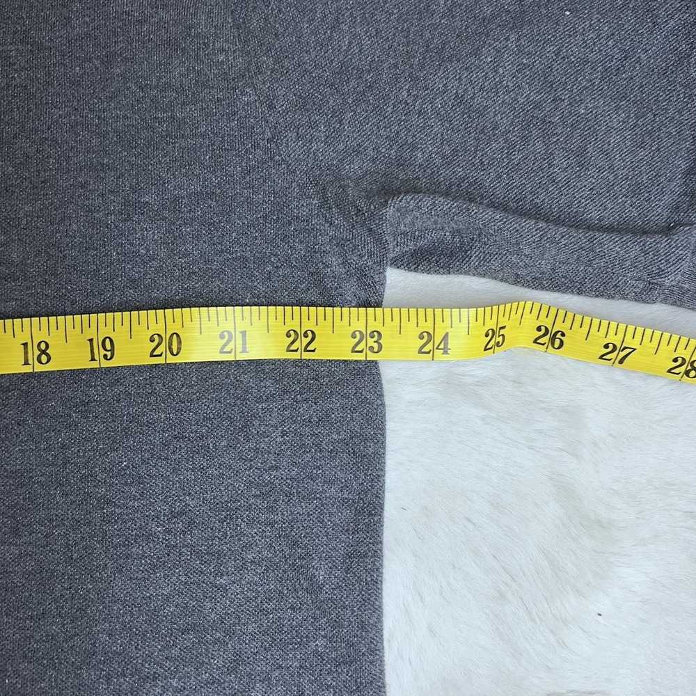 Polo by Ralph Lauren Men's Short Sleeve Polo Shirt – Heather Gray‎ – Size Large - Picture 7 of 13